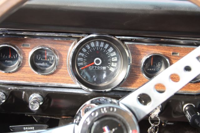 1965 Red Ford Mustang Coupe