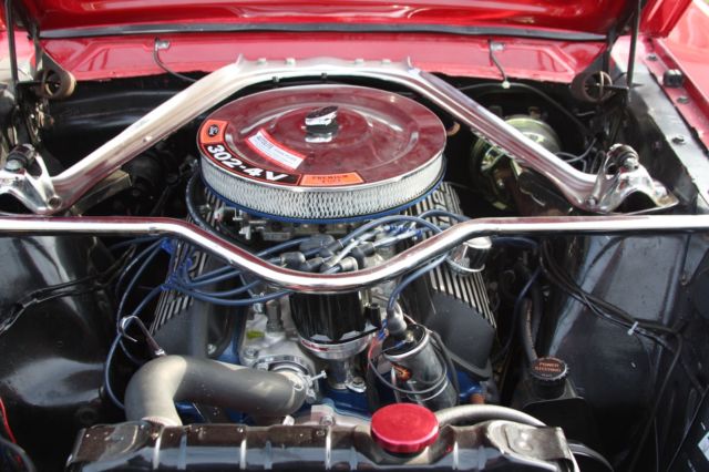 1965 Red Ford Mustang Coupe