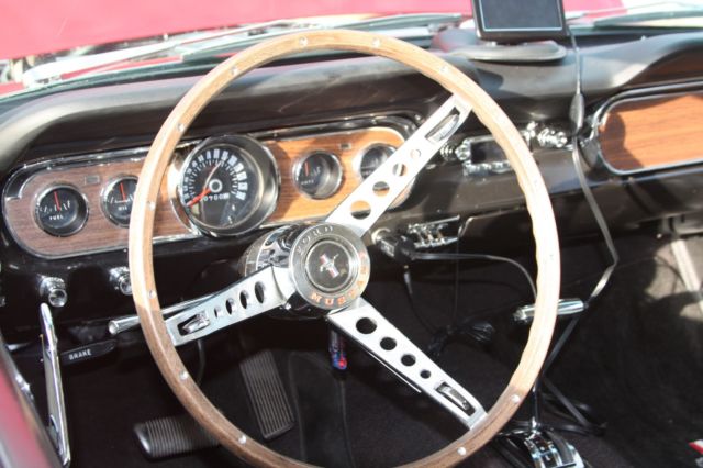 1965 Red Ford Mustang Coupe