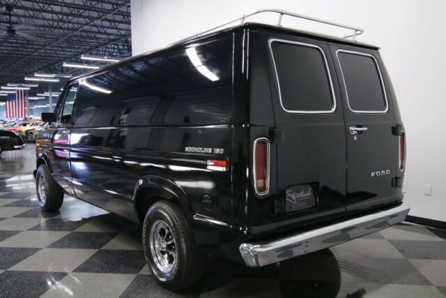 1976 Black Ford E-Series Van Van