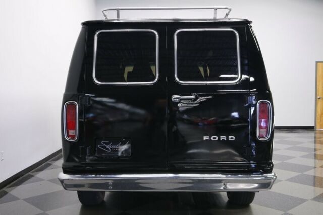 1976 Black Ford E-Series Van Van