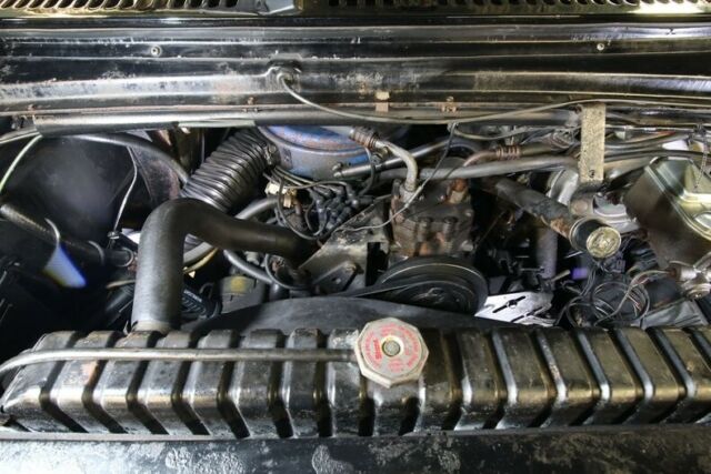 1976 Black Ford E-Series Van Van