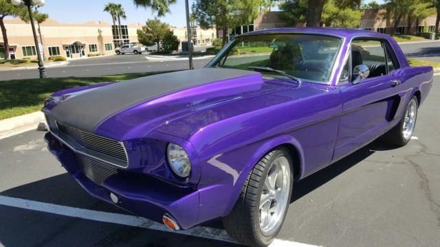 1965 Purple Ford Mustang Coupe