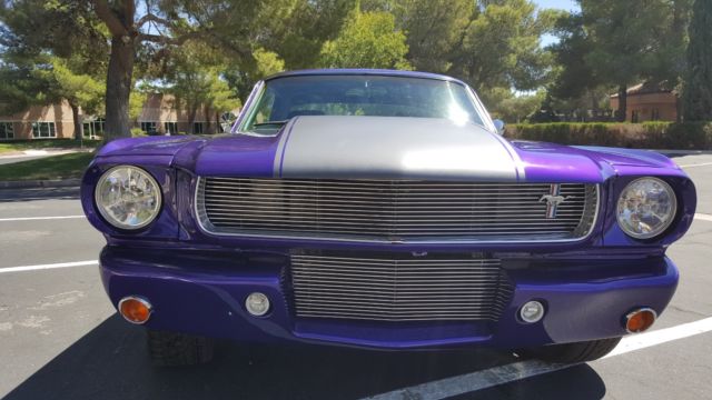 1965 Purple Ford Mustang Coupe