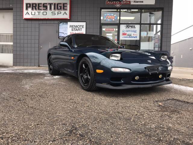 1992 Montego Blue Mazda RX-7 Coupe