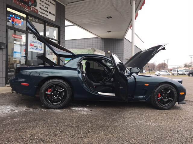 1992 Montego Blue Mazda RX-7 Coupe