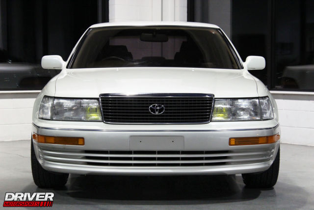 1992 White/Grey Toyota Celsior Sedan