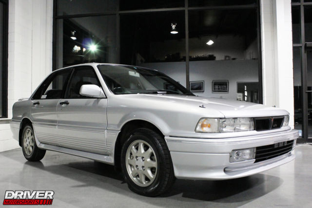 1989 Silver Mitsubishi Galant Sedan