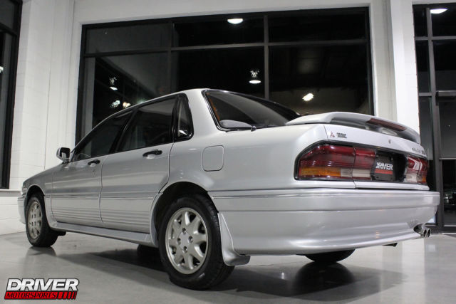 1989 Silver Mitsubishi Galant Sedan