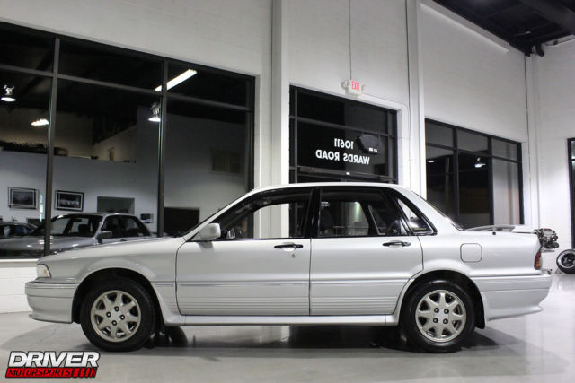 1989 Silver Mitsubishi Galant Sedan