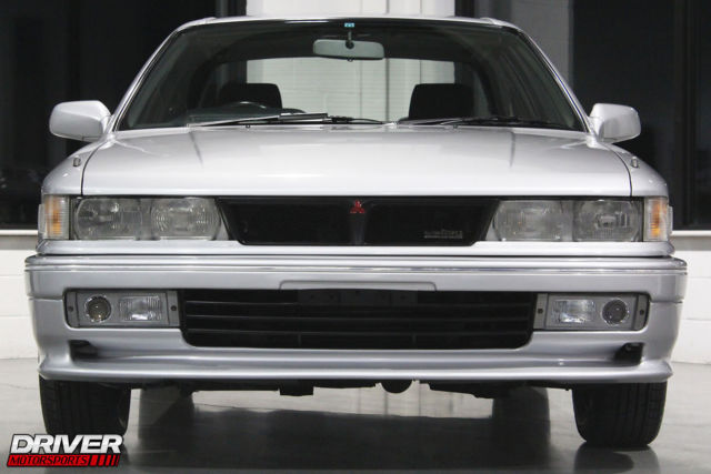 1989 Silver Mitsubishi Galant Sedan
