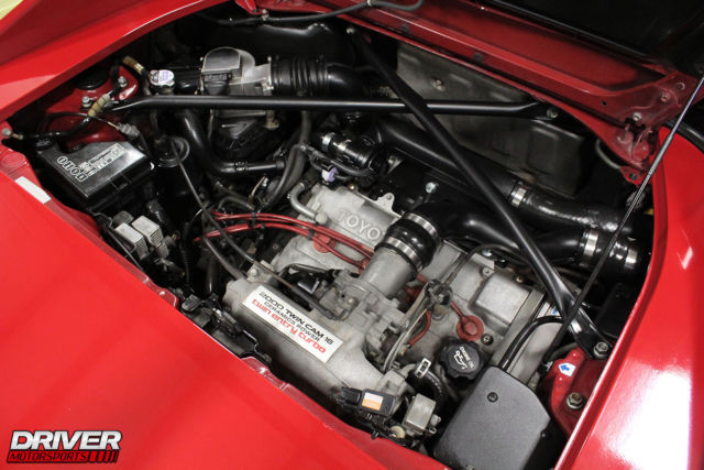 1990 Red Toyota MR2 Coupe