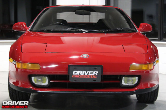 1990 Red Toyota MR2 Coupe