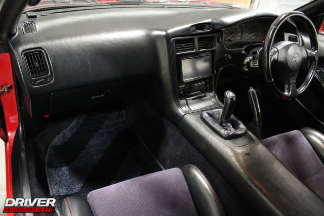 1990 Red Toyota MR2 Coupe