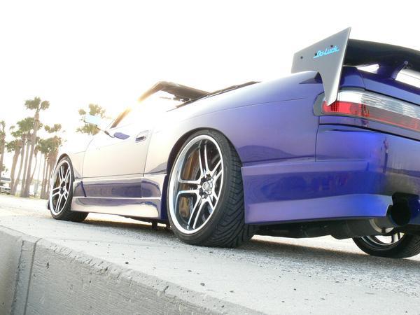 1994 Candy Blue Nissan 240SX Convertible