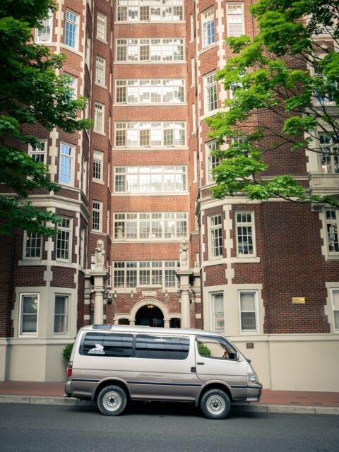 1994 Tan Toyota HiAce Standard Passenger Van