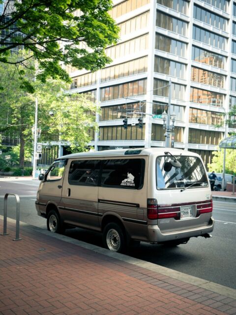 1994 Tan Toyota HiAce Standard Passenger Van