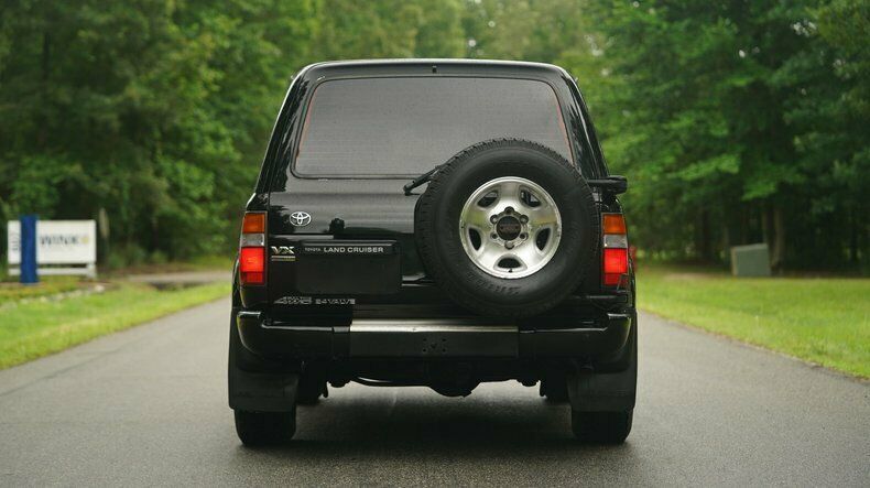 1993 Black Toyota Land Cruiser SUV