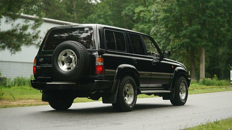 1993 Black Toyota Land Cruiser SUV