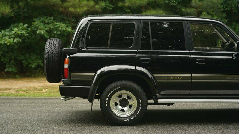 1993 Black Toyota Land Cruiser SUV