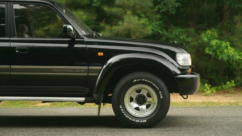 1993 Black Toyota Land Cruiser SUV
