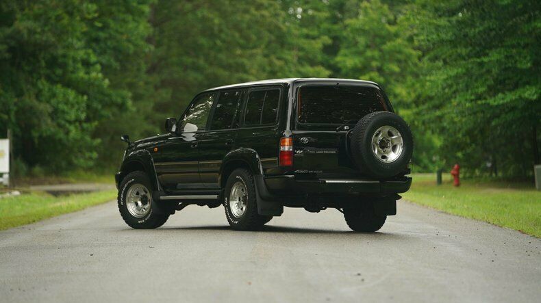 1993 Black Toyota Land Cruiser SUV
