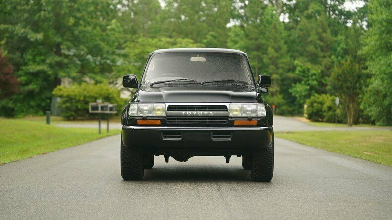 1993 Black Toyota Land Cruiser SUV