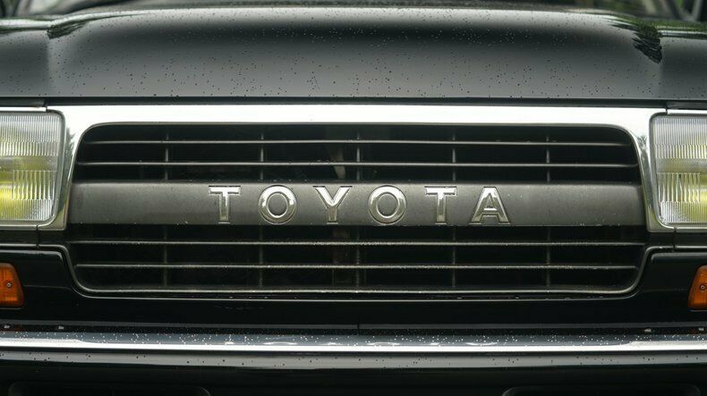 1993 Black Toyota Land Cruiser SUV