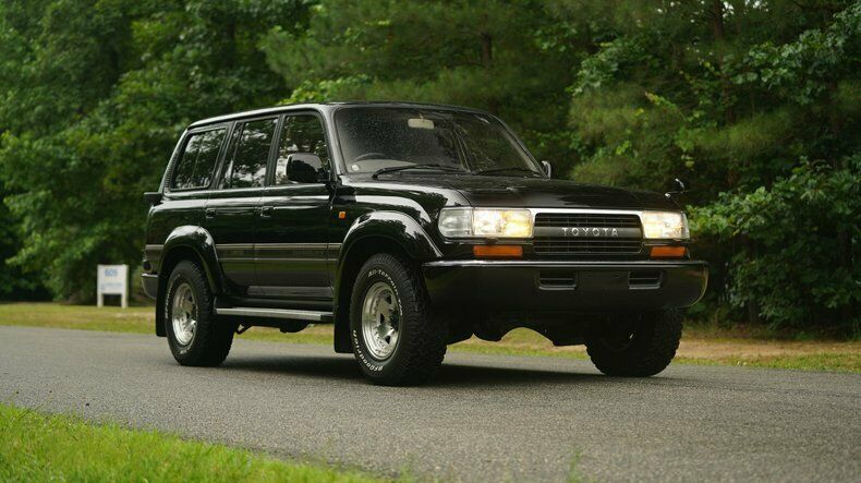 1993 Black Toyota Land Cruiser SUV