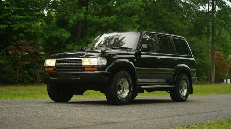 1993 Black Toyota Land Cruiser SUV