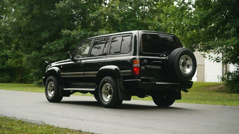 1993 Black Toyota Land Cruiser SUV