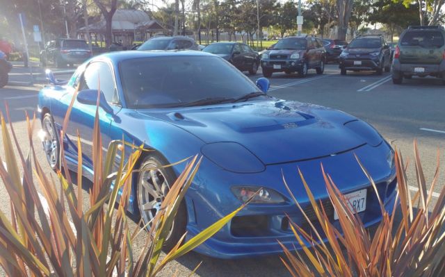 1994 Blue Mazda RX-7 Coupe