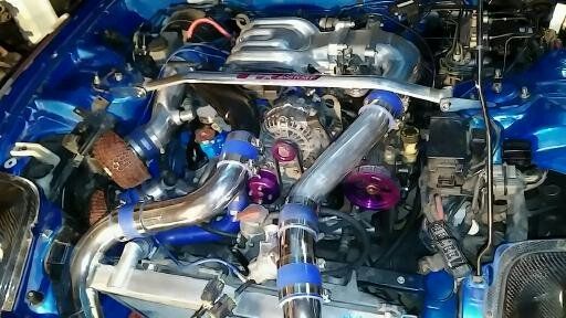 1994 Blue Mazda RX-7 Coupe