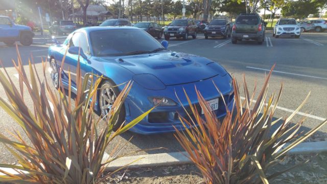 1994 Blue Mazda RX-7 Coupe