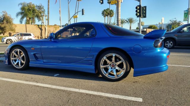 1994 Blue Mazda RX-7 Coupe