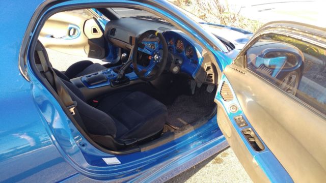 1994 Blue Mazda RX-7 Coupe