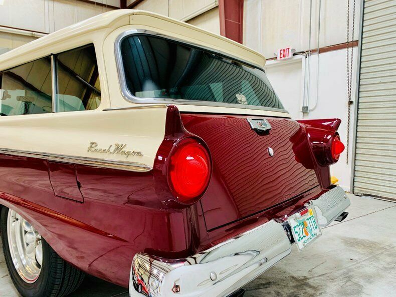 1957 Red Ford Del Rio Station Wagon