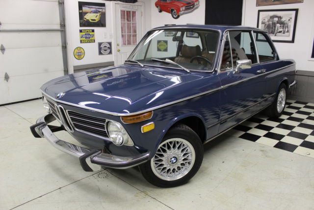 1973 BLUE BMW 2002 Coupe