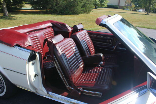 1983 White Buick Riviera Convertible