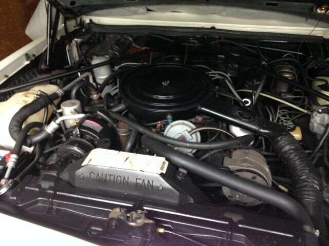 1983 White Buick Riviera Convertible