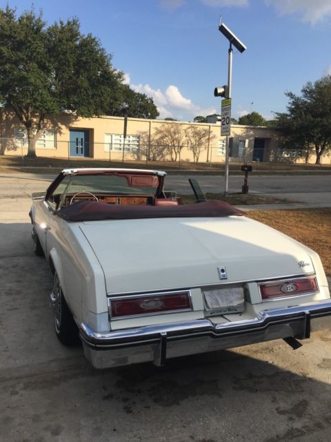 1983 White Buick Riviera
