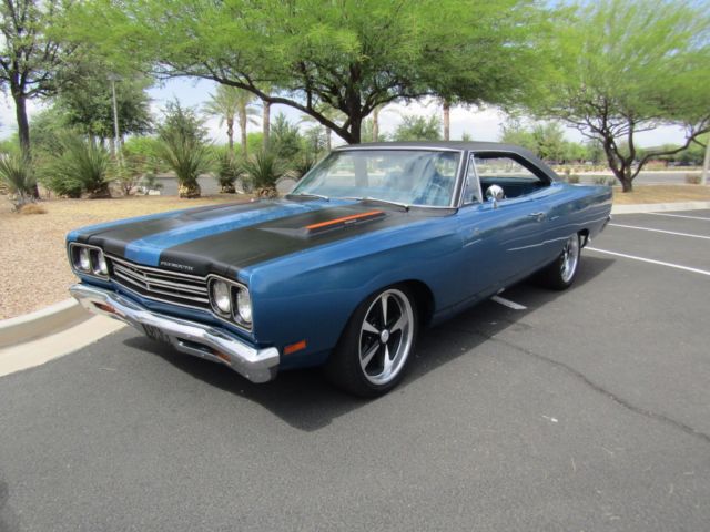 1969 Blue Plymouth Road Runner Coupe
