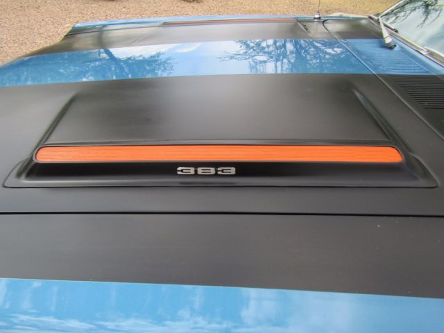 1969 Blue Plymouth Road Runner Coupe