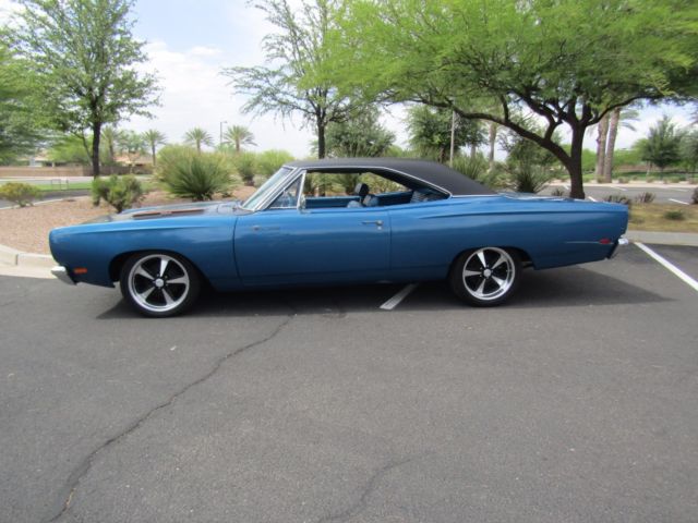 1969 Blue Plymouth Road Runner Coupe