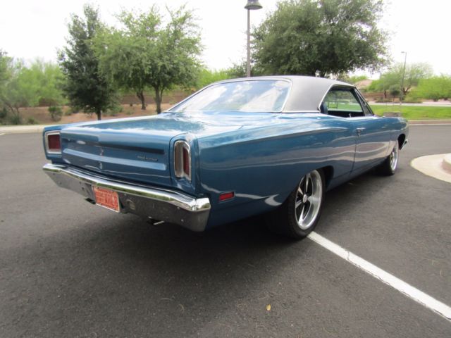 1969 Blue Plymouth Road Runner Coupe