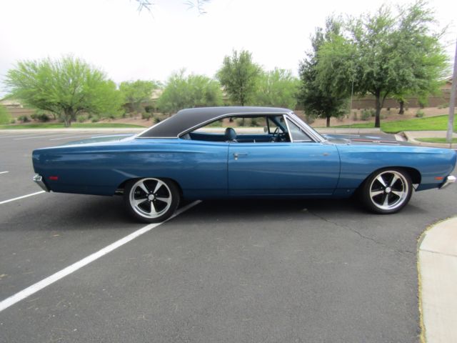 1969 Blue Plymouth Road Runner Coupe