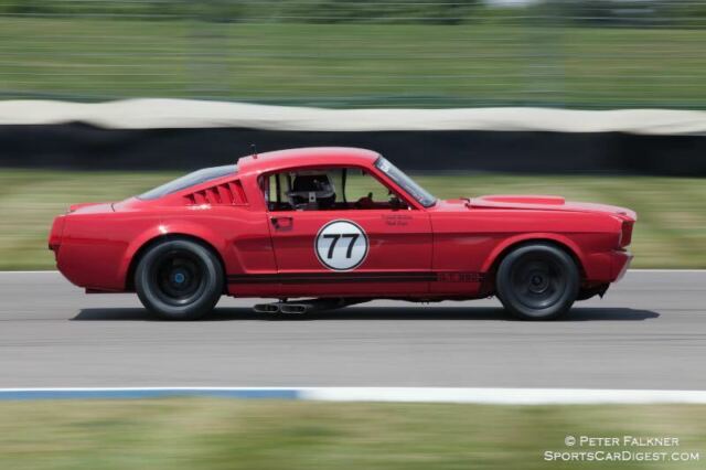 1966 Red Ford Mustang Fastback