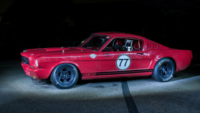 1966 Red Ford Mustang Fastback