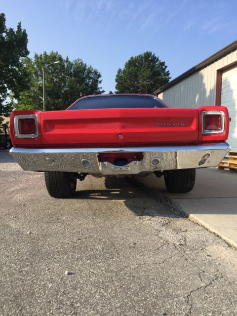 1969 Red Plymouth Road Runner Coupe