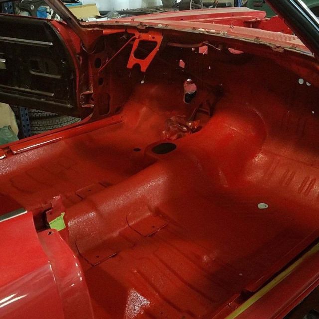 1969 Red Plymouth Road Runner Coupe